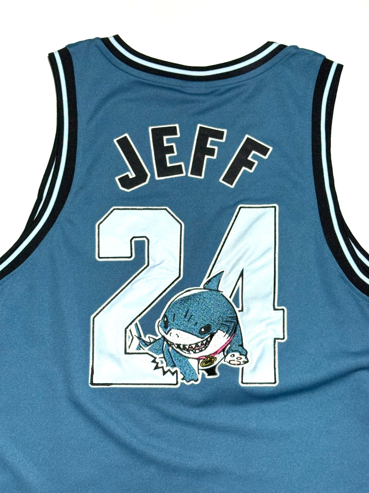 Marvel Rivals Jeff The Land Shark Basketball Jersey Sz XS,MD,LG,XL,2X Exclusive!