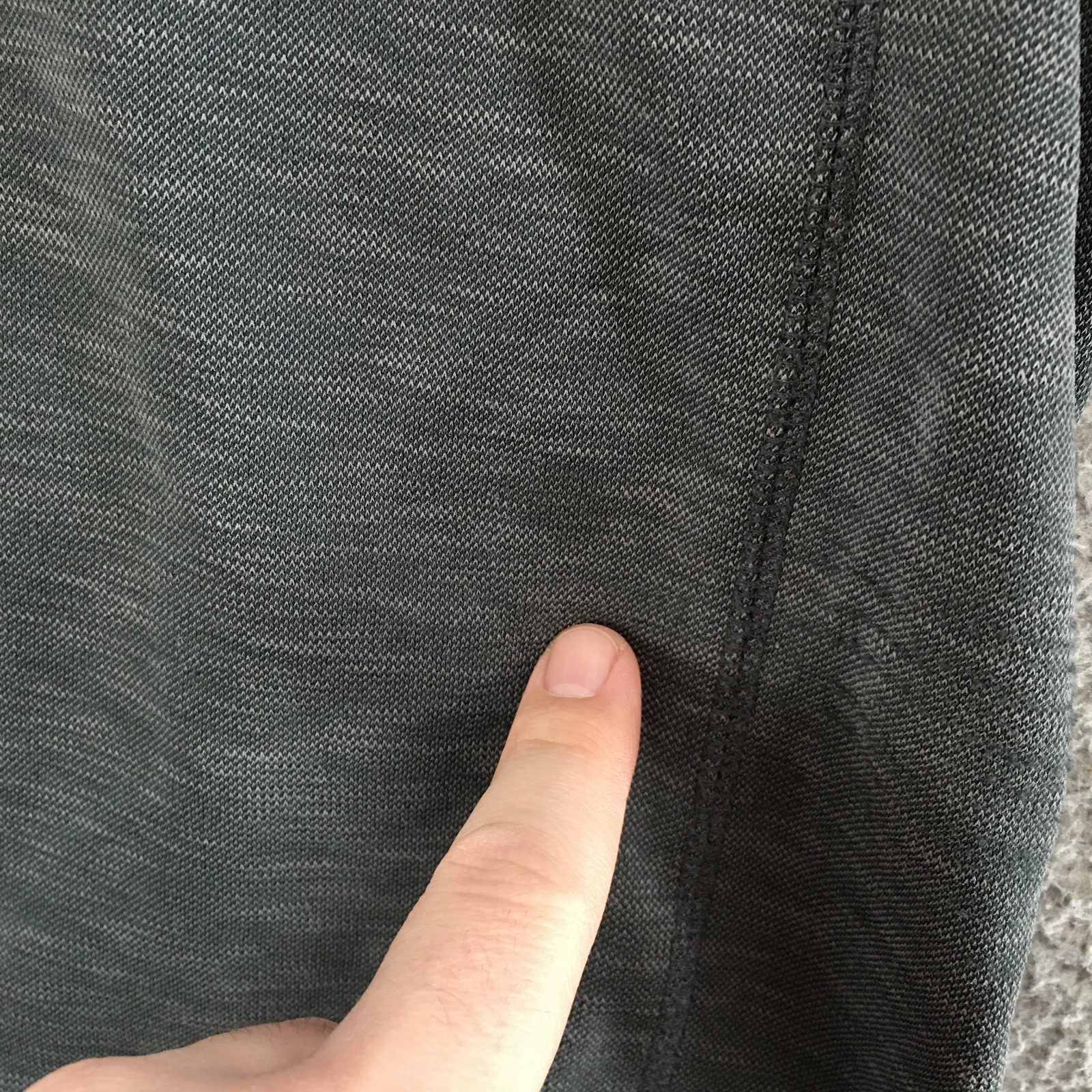 Eddie Bauer Button Up Henley Shirt Long Sleeve Mens S Active Fit Knitted Gray