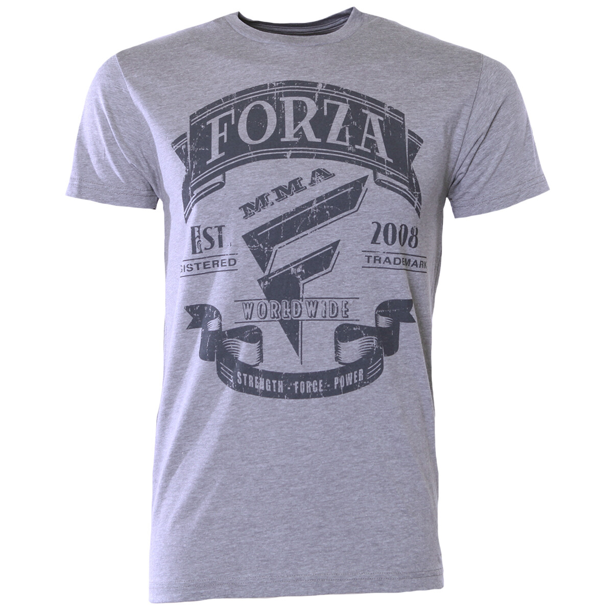 Forza Sports “Origins” MMA T-Shirt – Dark Heather Gray