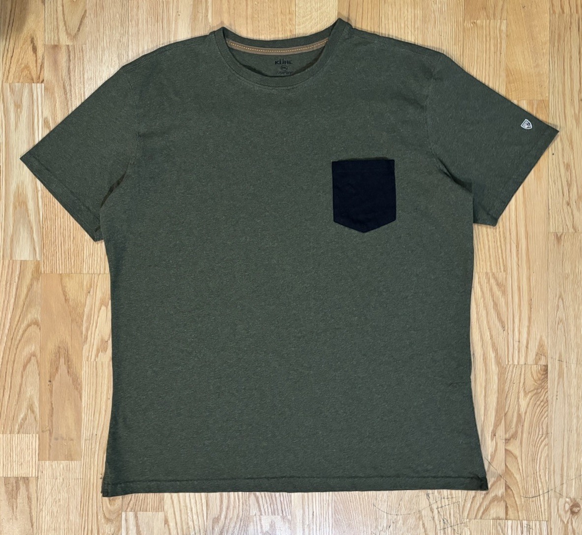 Kuhl Stir Wildfibre Short Sleeve Crew Neck Pocket Shirt Men’s XXL