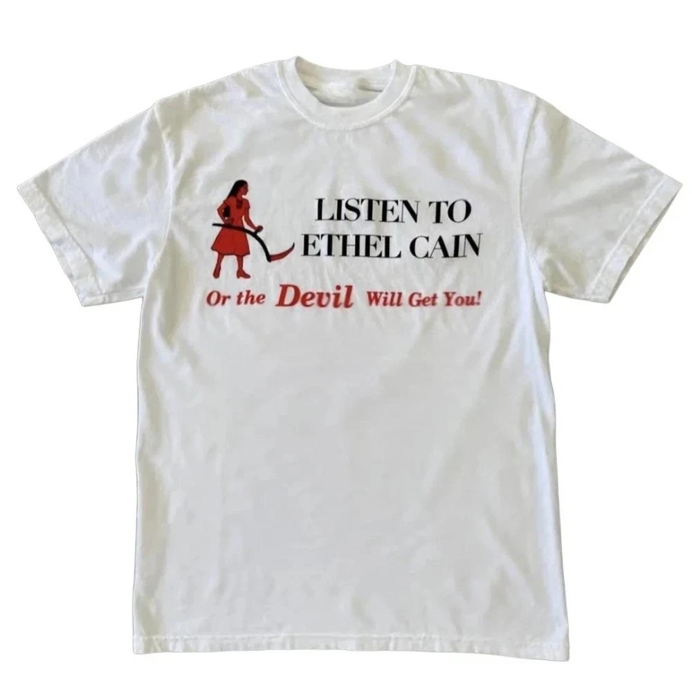 Listen to Ethel Cain or Devil Will Get You 2026 Merch reprint T-Shirt, FAST SHIP