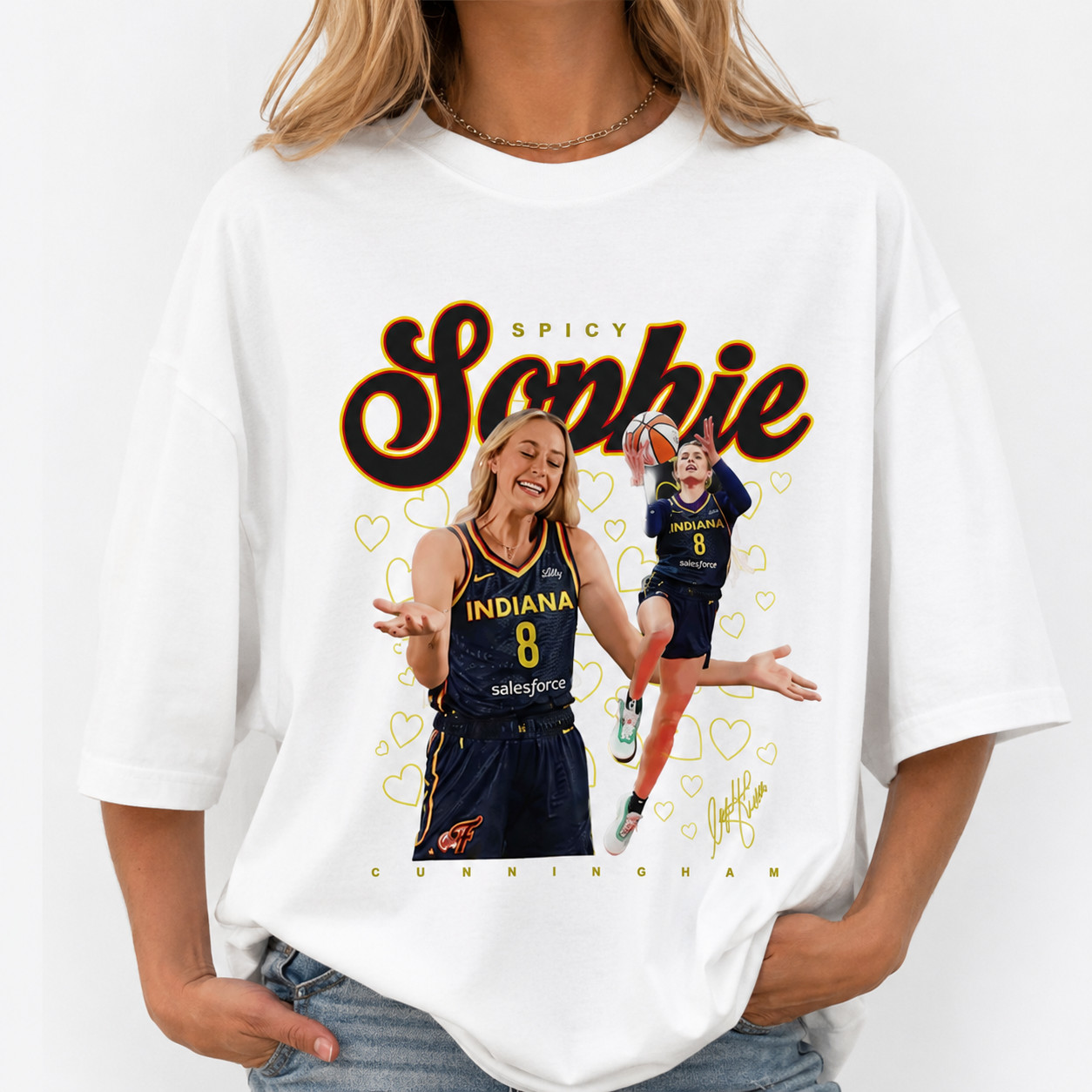 Sophie Cunningham Basketball Fan T-Shirt Vintage Graphic Tee Unisex