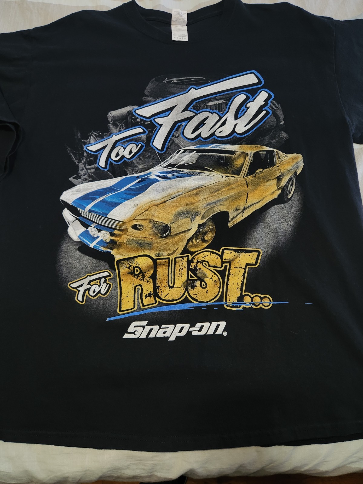 Snap-On Tools VINTAGE MUSCLE CAR T Shirt Lot Sz XL MENS OLD SCHOOL RARE