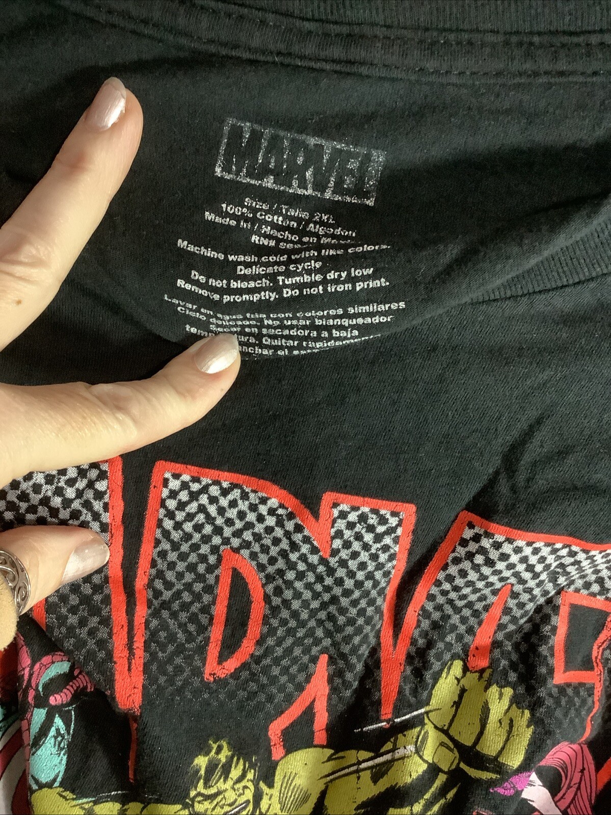 Marvel Superheroes T-Shirt XXL ~100% Cotton