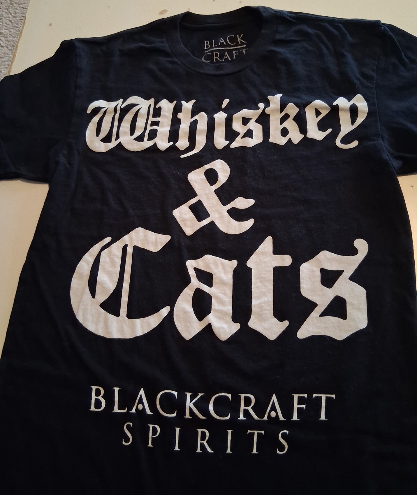 Blackcraft Spirits Whiskey & Cats XS Tee Shirt – Black Craft Cult
