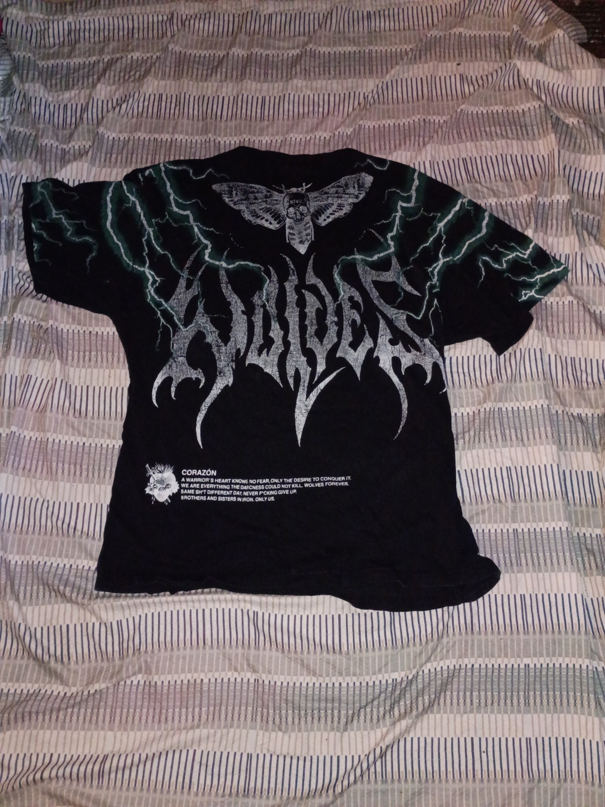 Darc Sport Wolves Black Shirt Men’s Large Gym