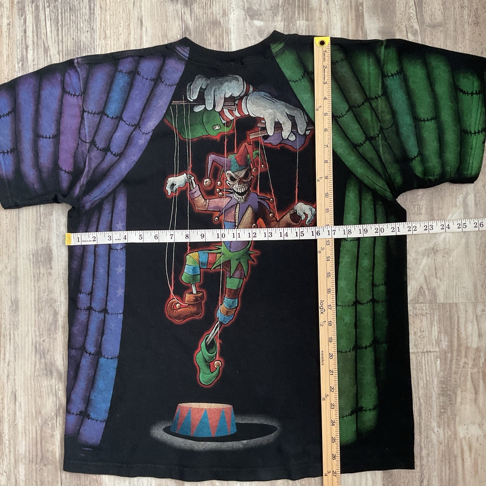 Clown T-shirt, Liquid Blue