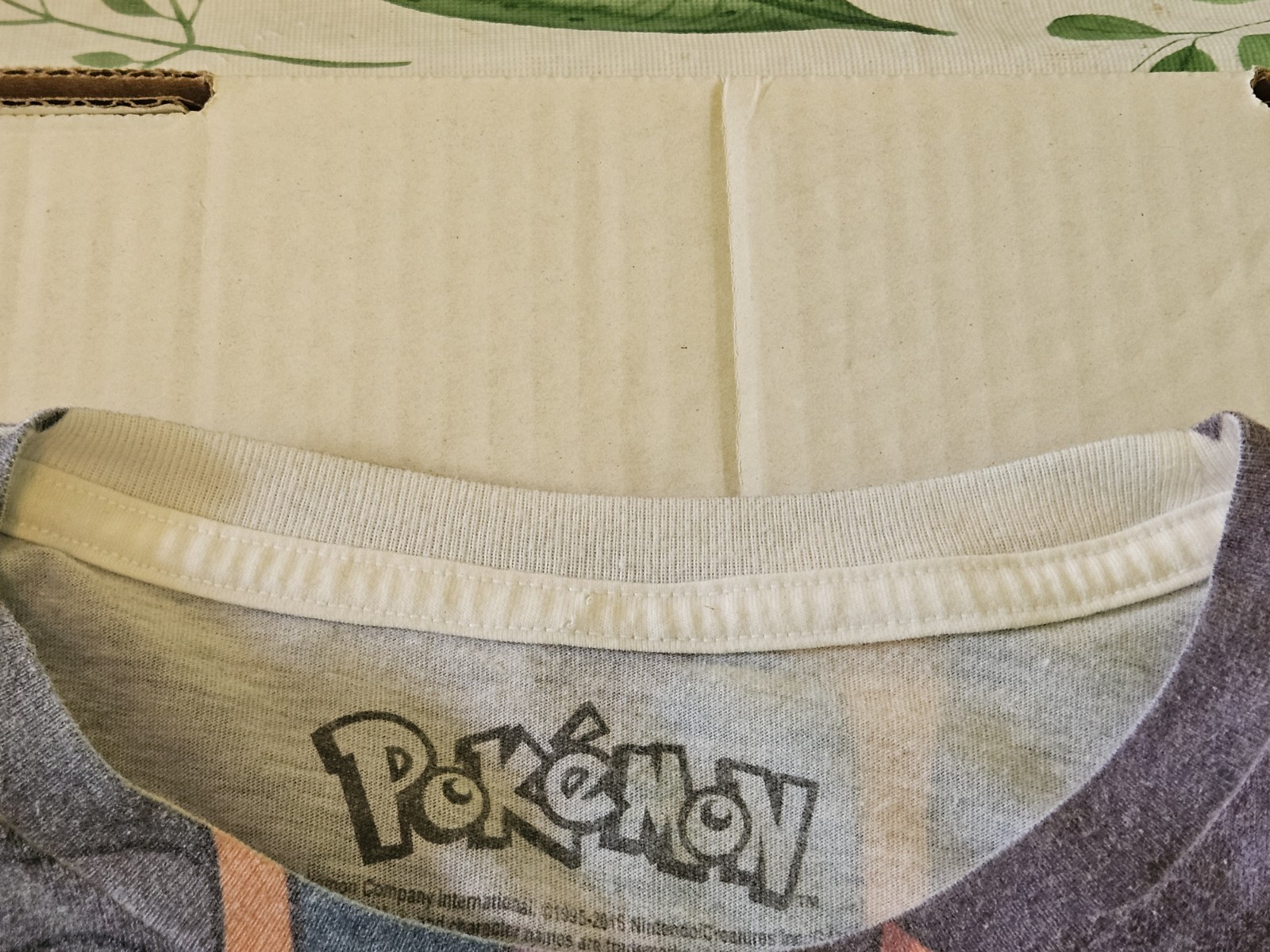 Pokémon 2015 All Over Character Print Tee Shirt Multi Size Small Retro (S)