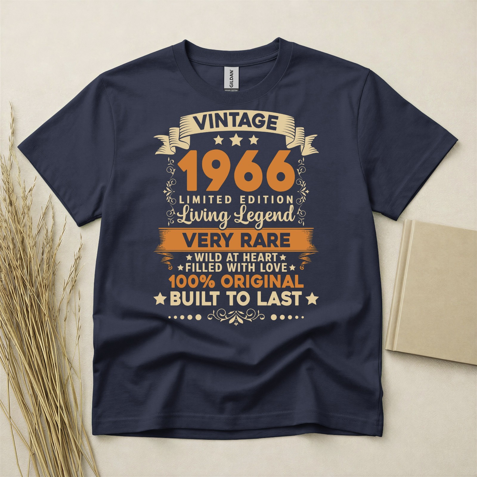 60th Birthday T Shirt Born In 1966 Gift 60 Year Old T-Shirt Sixty Birthday Tee