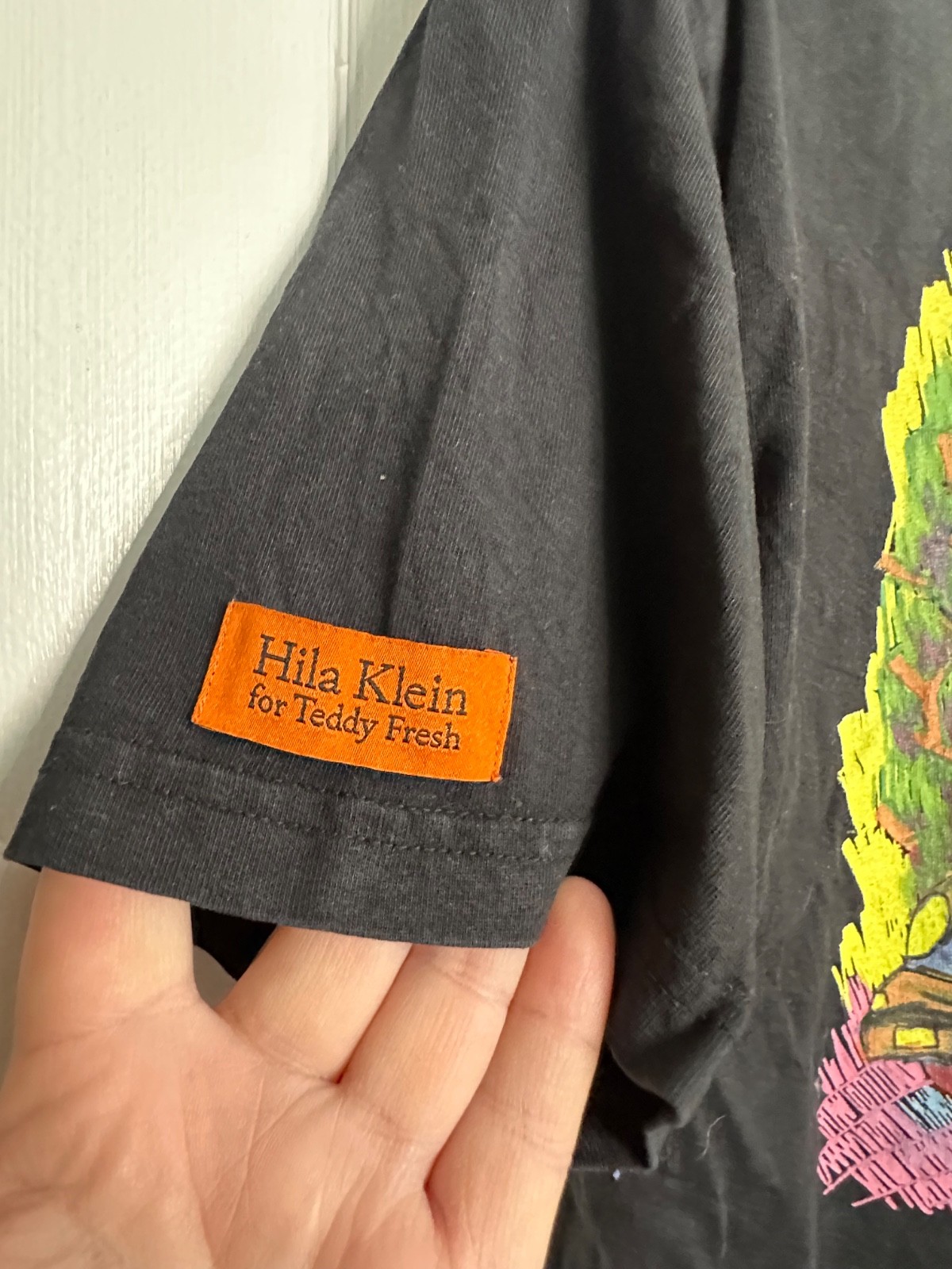 Teddy Fresh x Hila Klein Collab Size S Staying Home Tonight Car T-Shirt Black