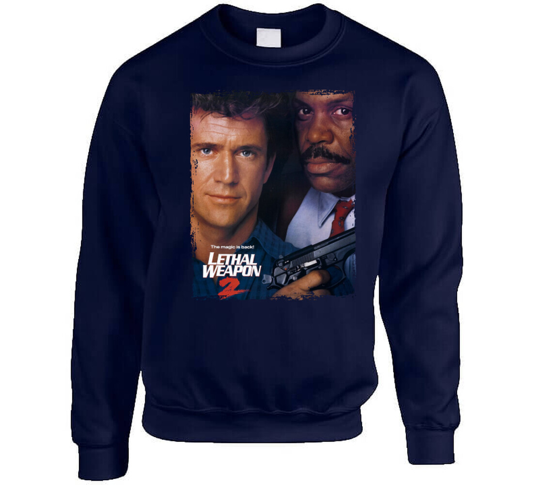 Lethal Weapon 2 Gibson Glover Movie T Shirt
