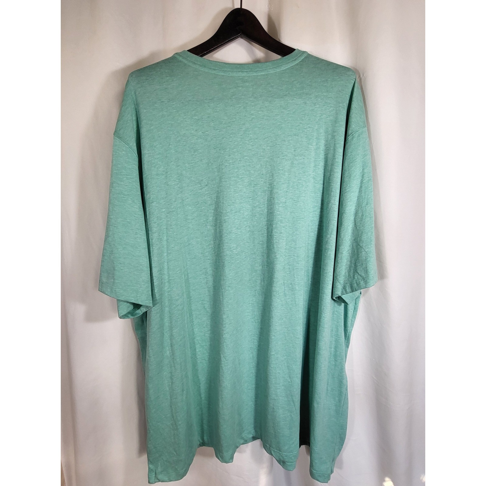 Roundtree & Yorke Mens 3XT Mint Green Soft Washed V-Neck T-Shirt NWT Big & Tall