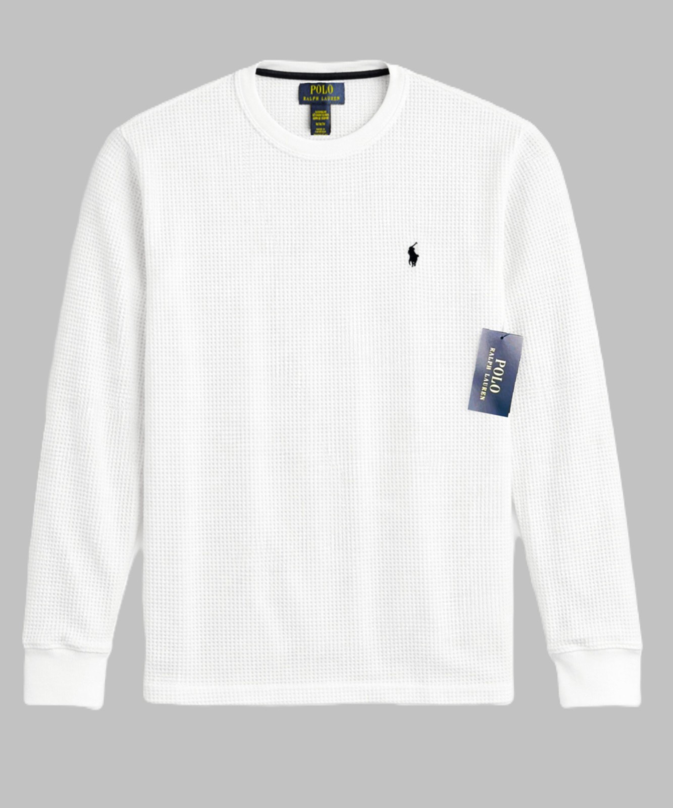 NWT – POLO RALPH LAUREN Mens Waffle Knit Thermal Long Sleeve Shirts : S – XXL