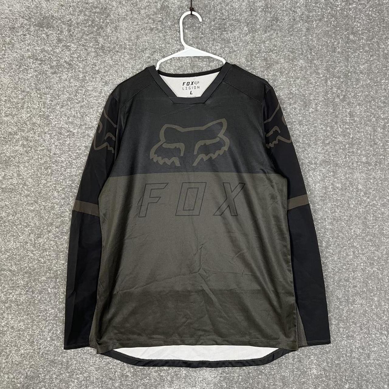 Fox Racing Legion Lt Jersey Off-Road Mx Motocross Black Men’S Size Large