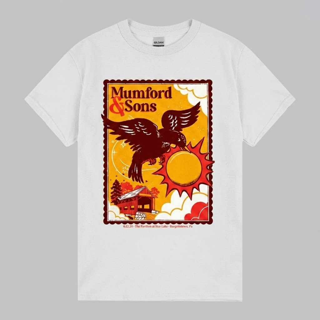 Mumford And Son Poster Show Tour T-Shirt Unisex Cotton All Sizes CB0891