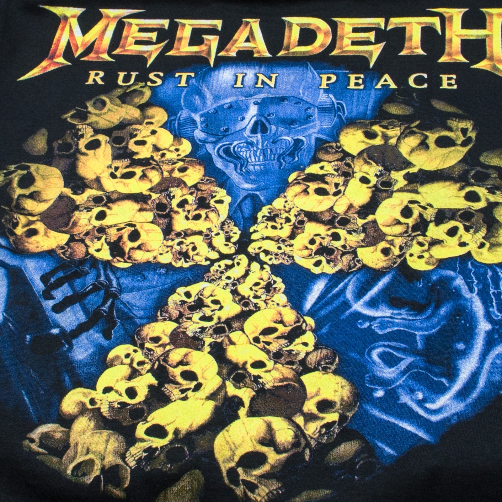 Megadeth “Rust In Peace” T-Shirt (1990). Thrash Metal.