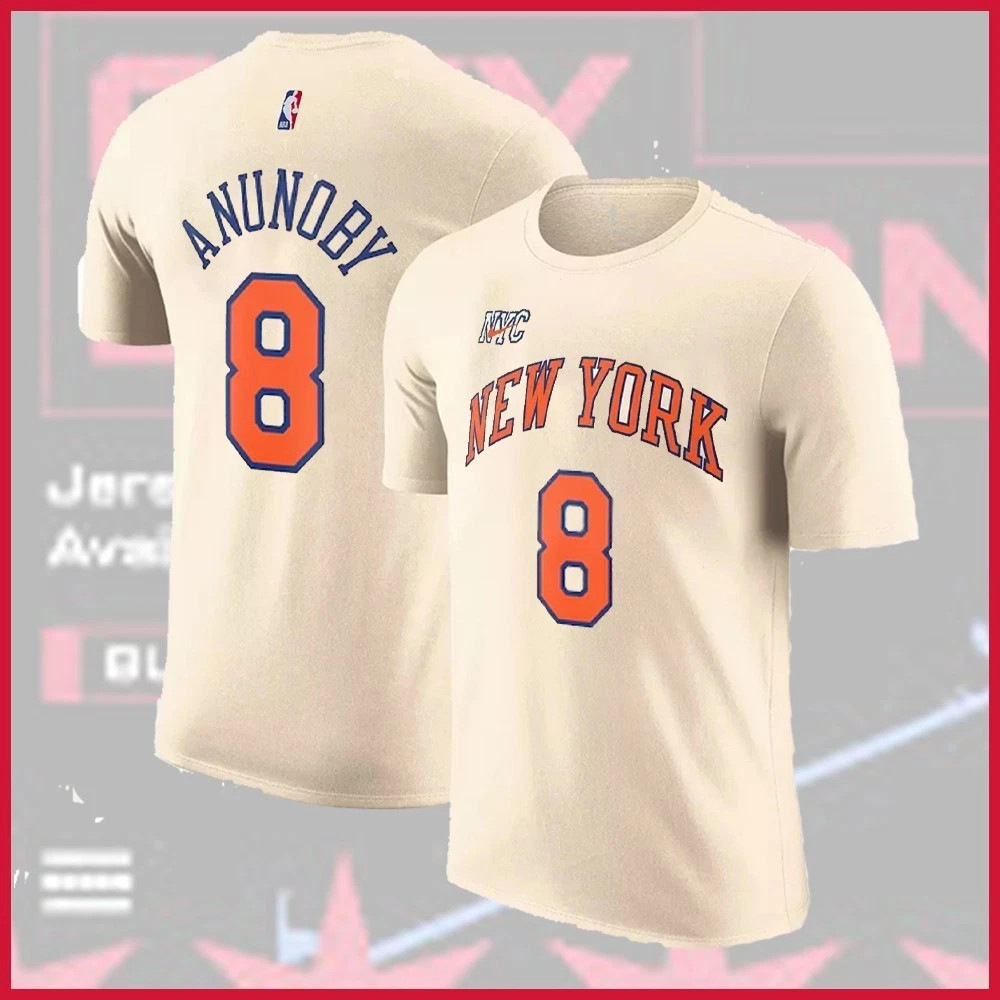 🔥McBride, Brunson, Anunoby, Towns New York Basketball Team 2025/26 City Edition