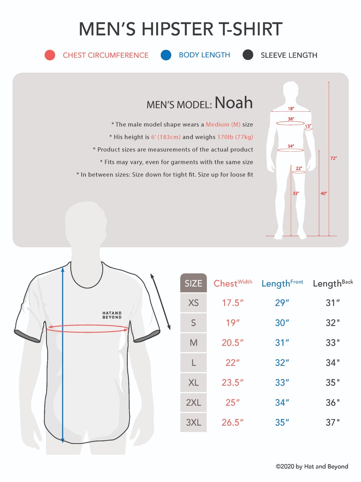 Mens BASIC HIPSTER T Shirts Casual Extended Longline Back Hip Hop Tee Big Size