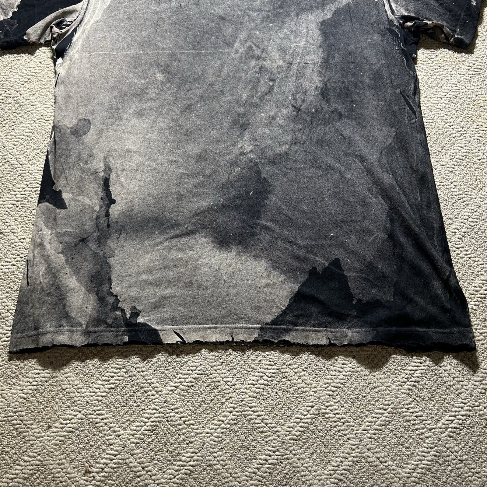 Rare Vtg Affliction Puppet Master God Vs Devil Demon Shirt 2XL Y2K AOP