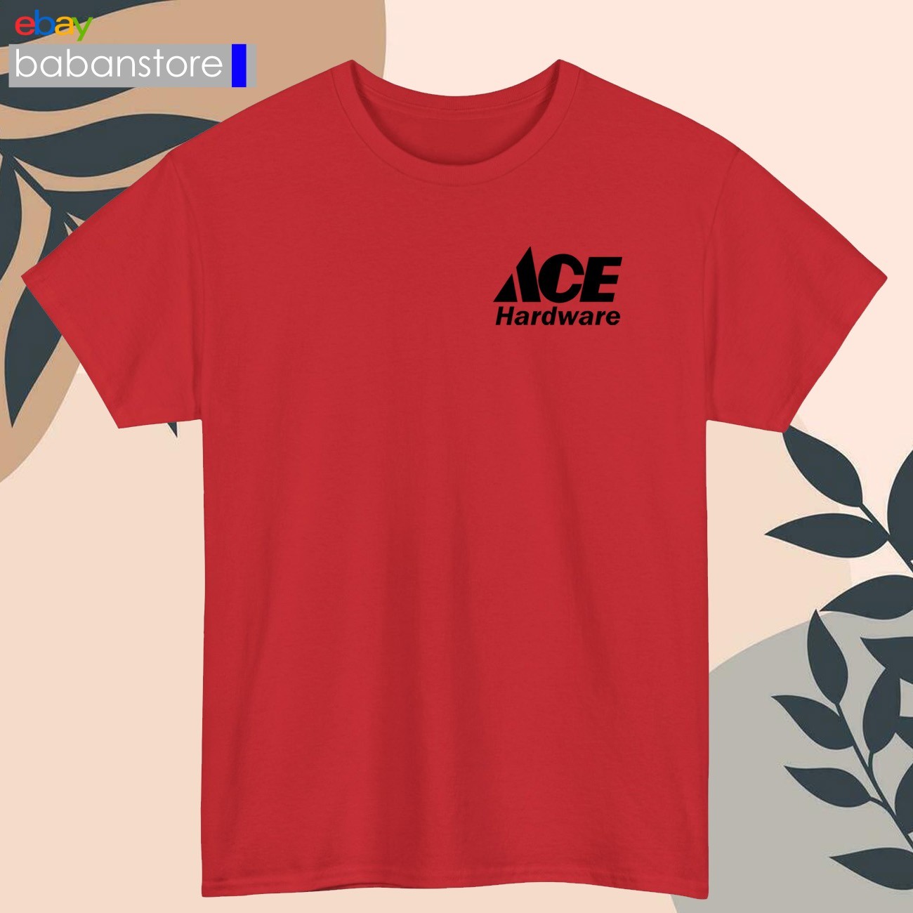 2025 ACE Hardware Small Logo Black/White/Grey/Navy/Red/Light Blue T-Shirt S-5XL