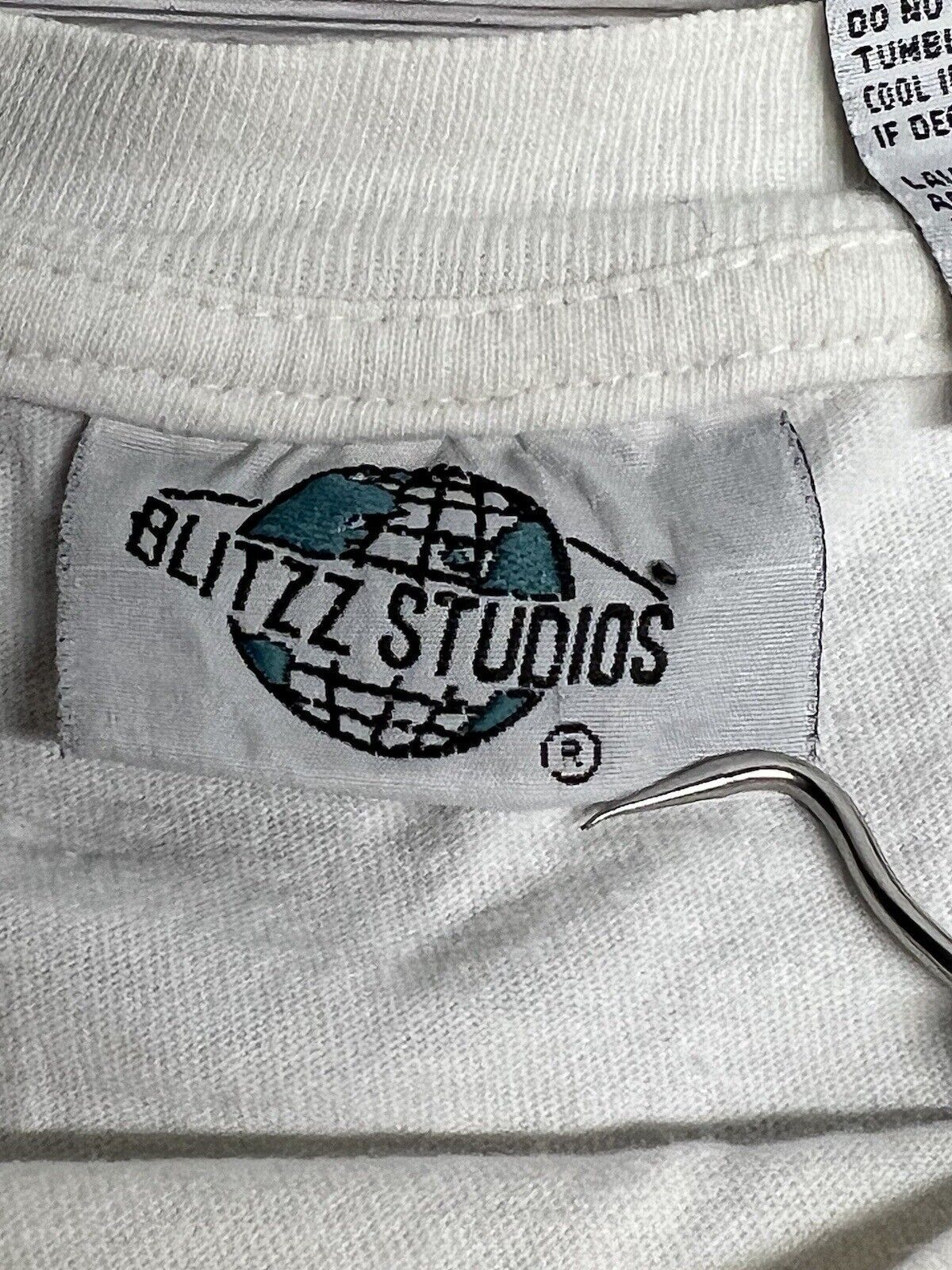 Vintage Blitzz Studios Outdoor Classic Golf Tournament T-Shirt Embroidered Sz L