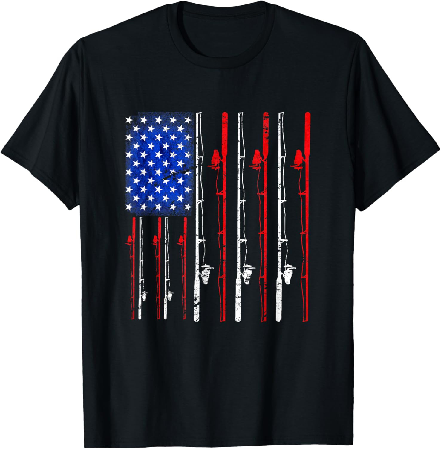 Fishing Shirt American Flag Shirt Fishing T Shirt