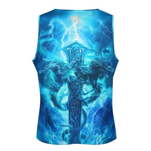Mythology Lightning 3D Tank Top