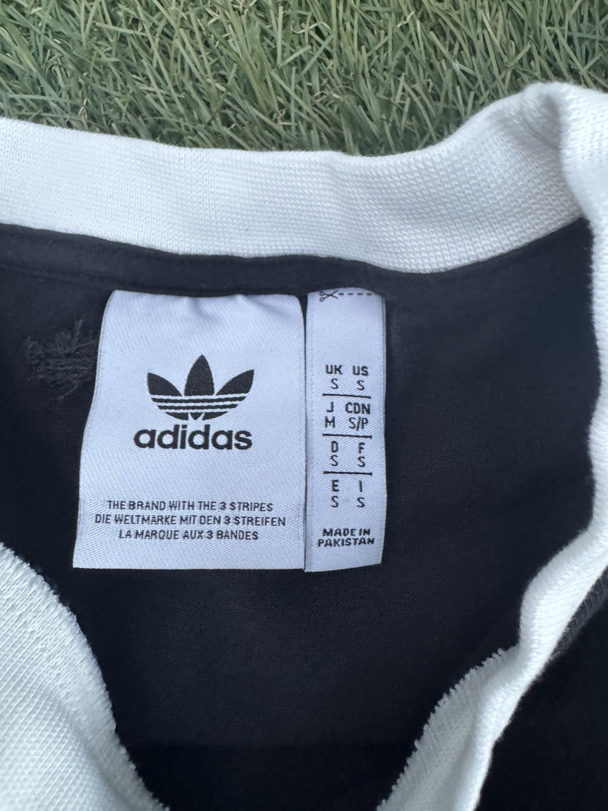 Adidas Trefoil Ringer Tee Shirt Men’s Size Small
