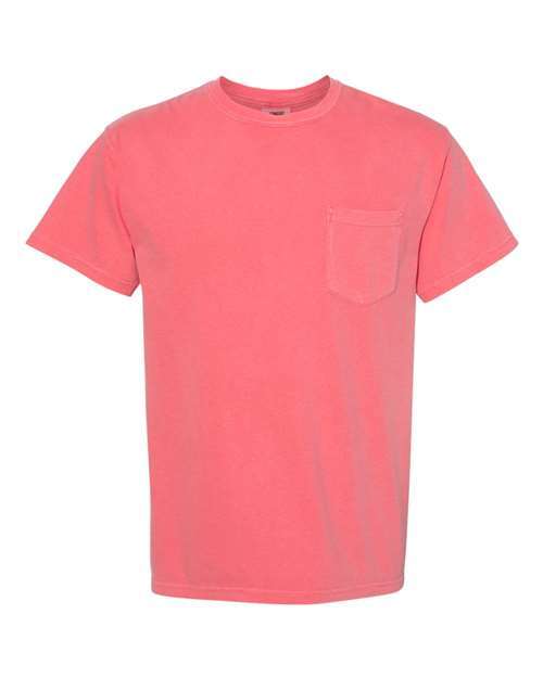 Garment-Dyed Heavyweight Pocket T-Shirt – Comfort Colors 6030
