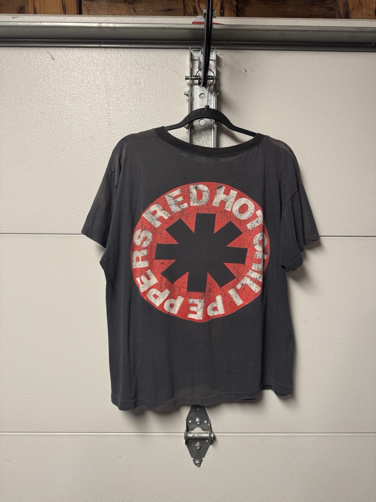 Vintage 1992 Red Hot Chili Peppers Frank Kozik T Shirt Black Size Large