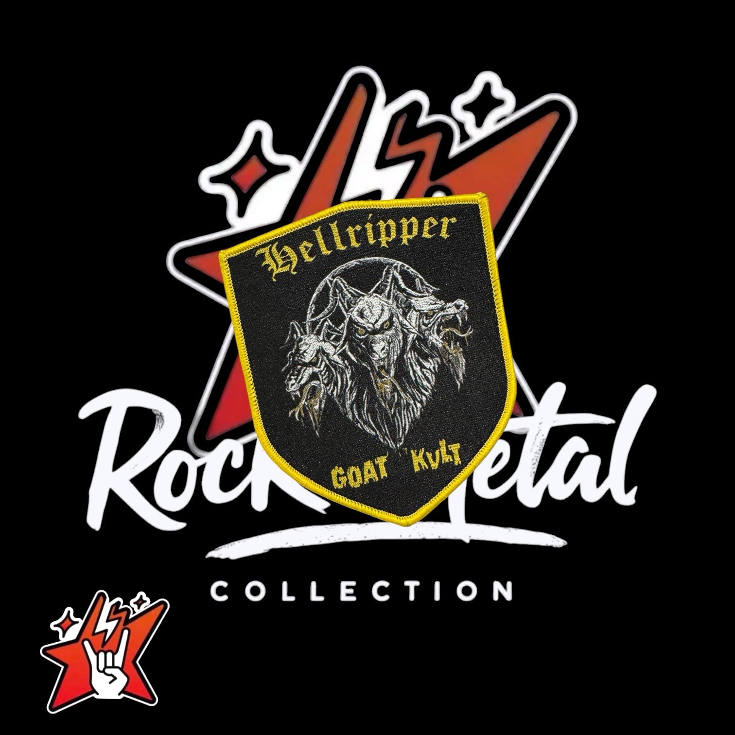 Hellrripper Official Exclusive Woven Patches Venom Bathory Sodom Motorhead