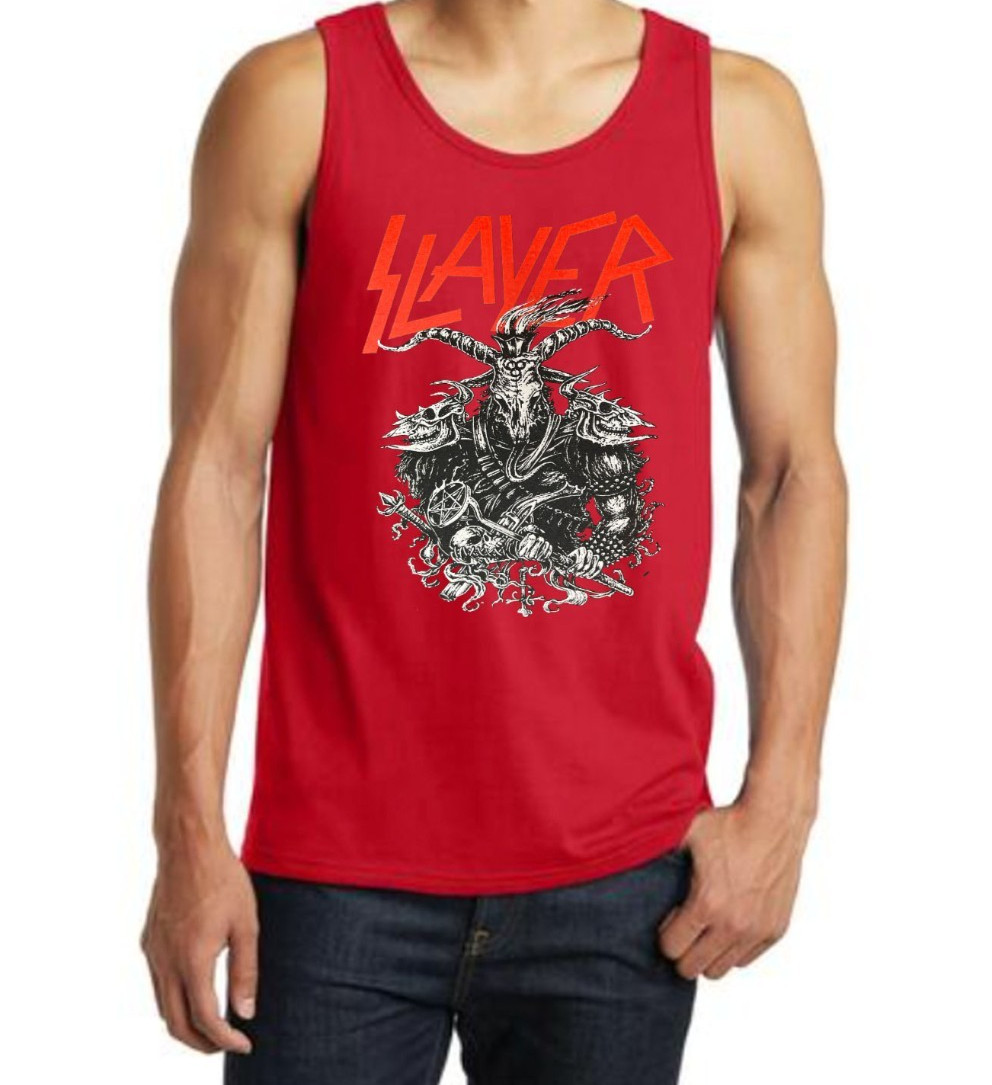 SALYER WARRIOR Heavy Metal Band Black Tank Top