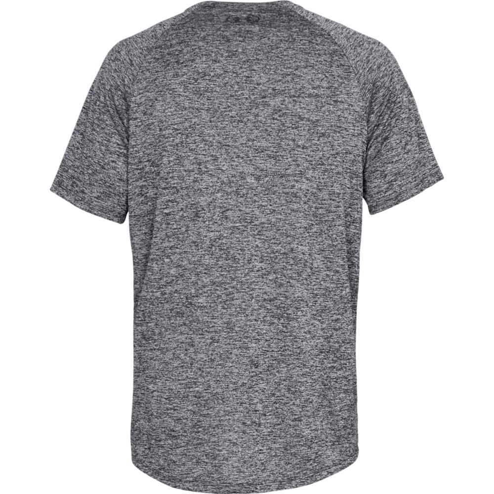 Under Armour 1326413 Men’s UA Tech 2.0 Training T-Shirt, Black/Graphite, Small