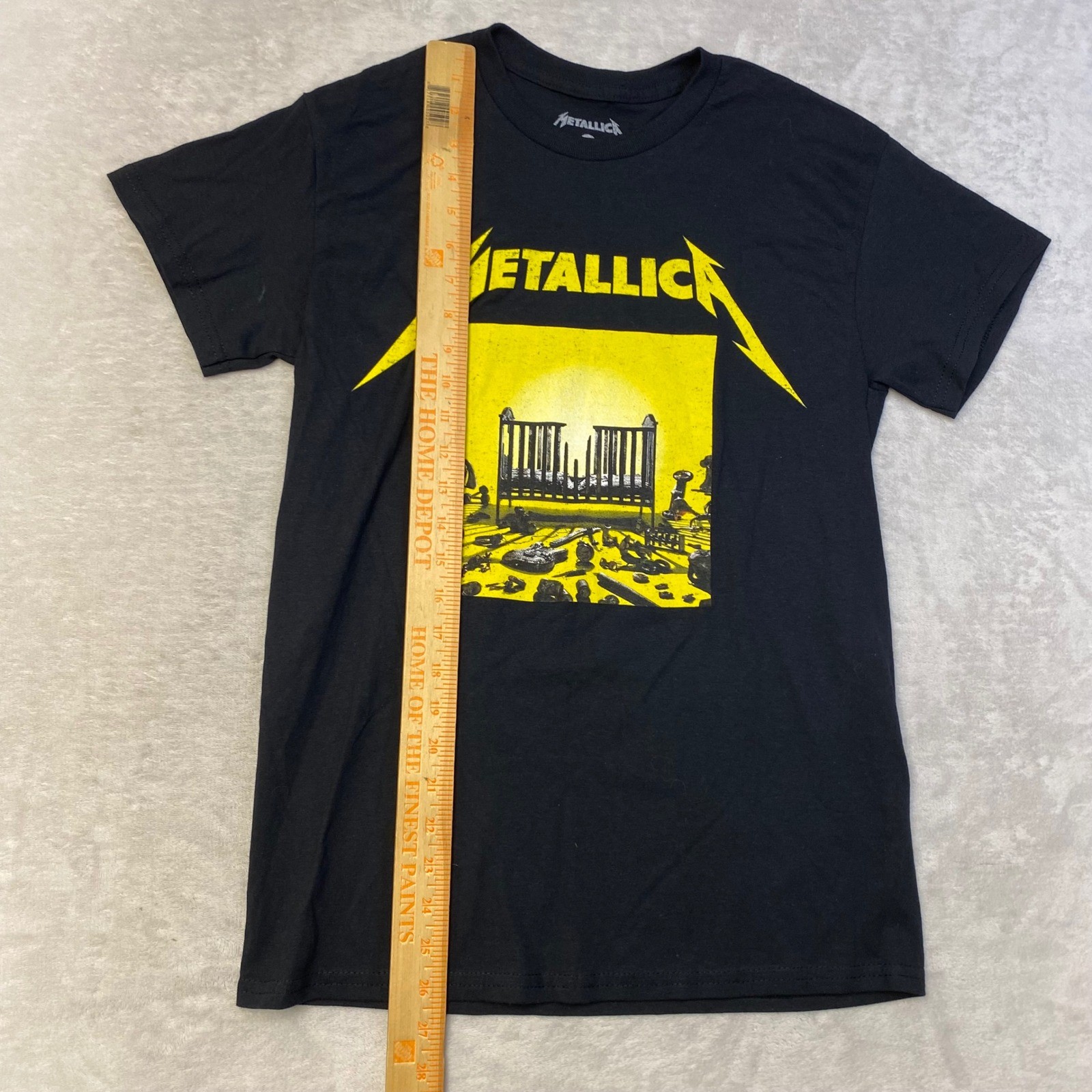 Metallica 2023-2024 Tour T-Shirt Band Tee Concert Graphic Black Small