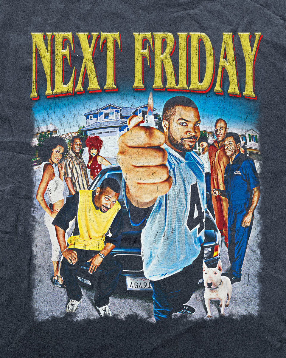 Next Friday 2001 T-Shirt Vintage Comedy Movie Graphic Tee Ice Cube S-5XL