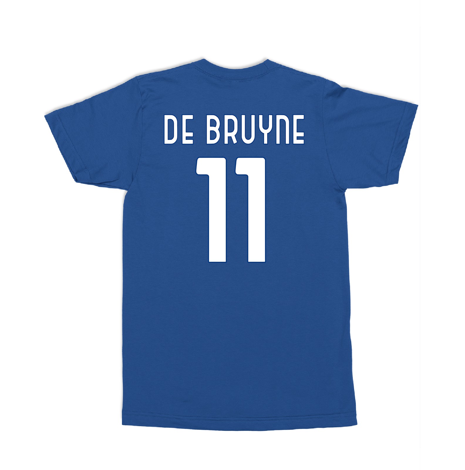 De Bruyne 11 Tribute – Napoli Inspired Jersey-Style Unisex T-Shirt