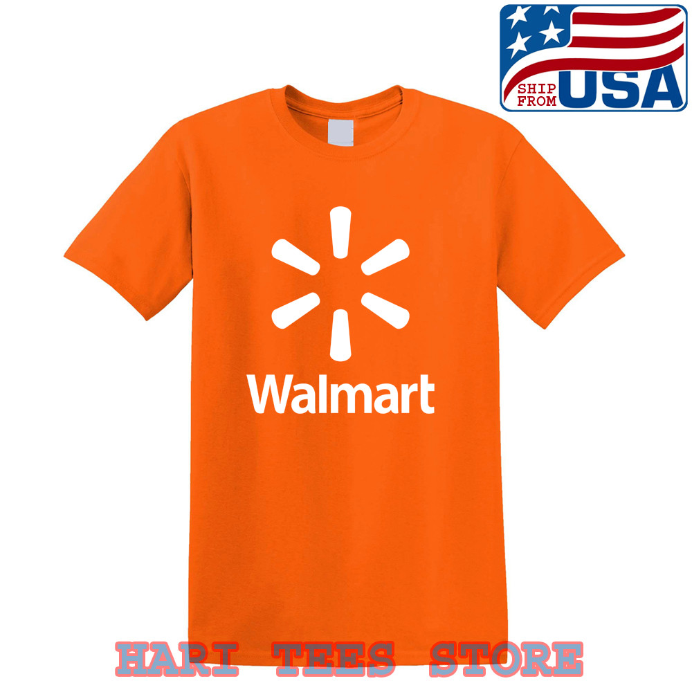 Walmart Store Men’s Orange Size S to 5XL