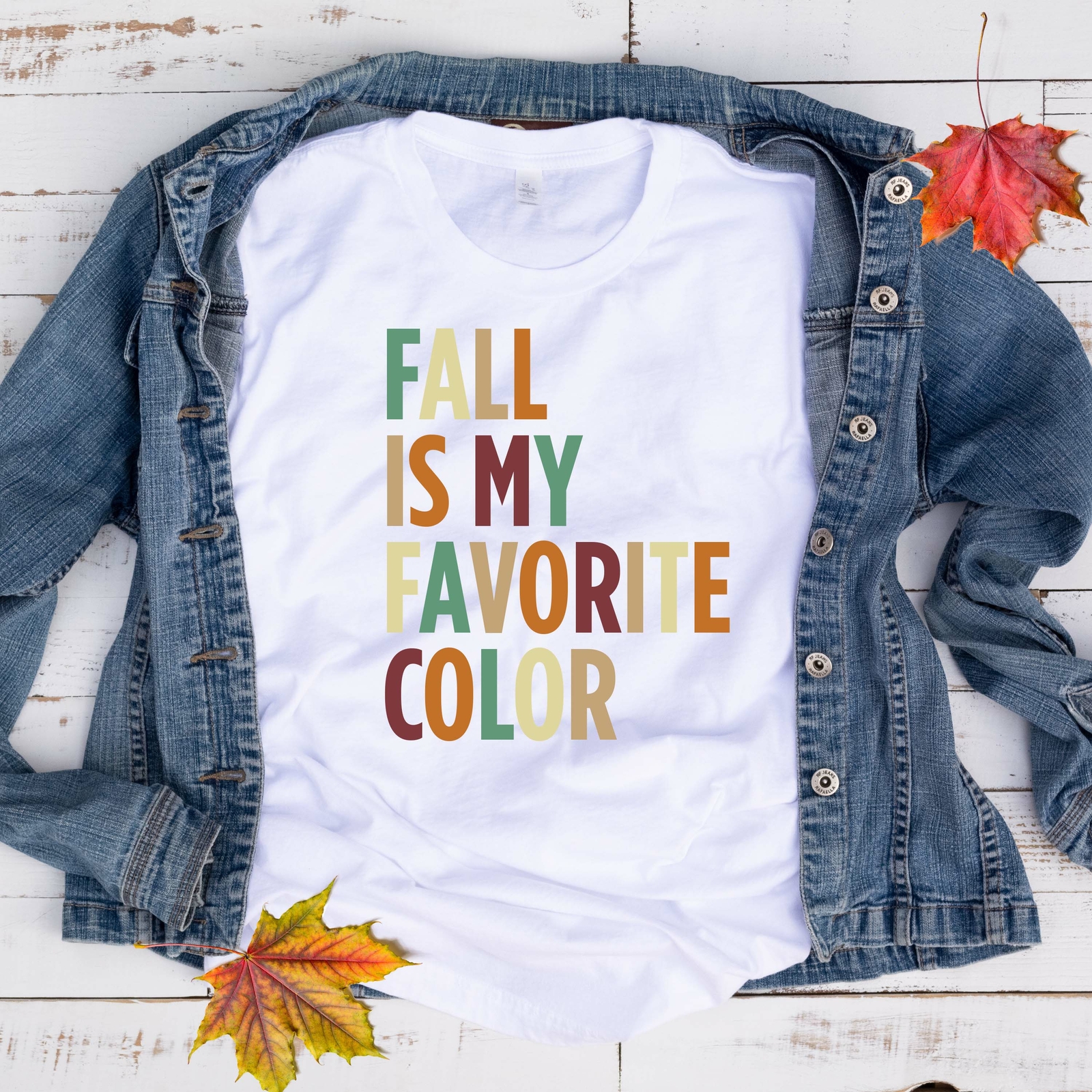 Fall is my Favorite Color T Shirt 02885