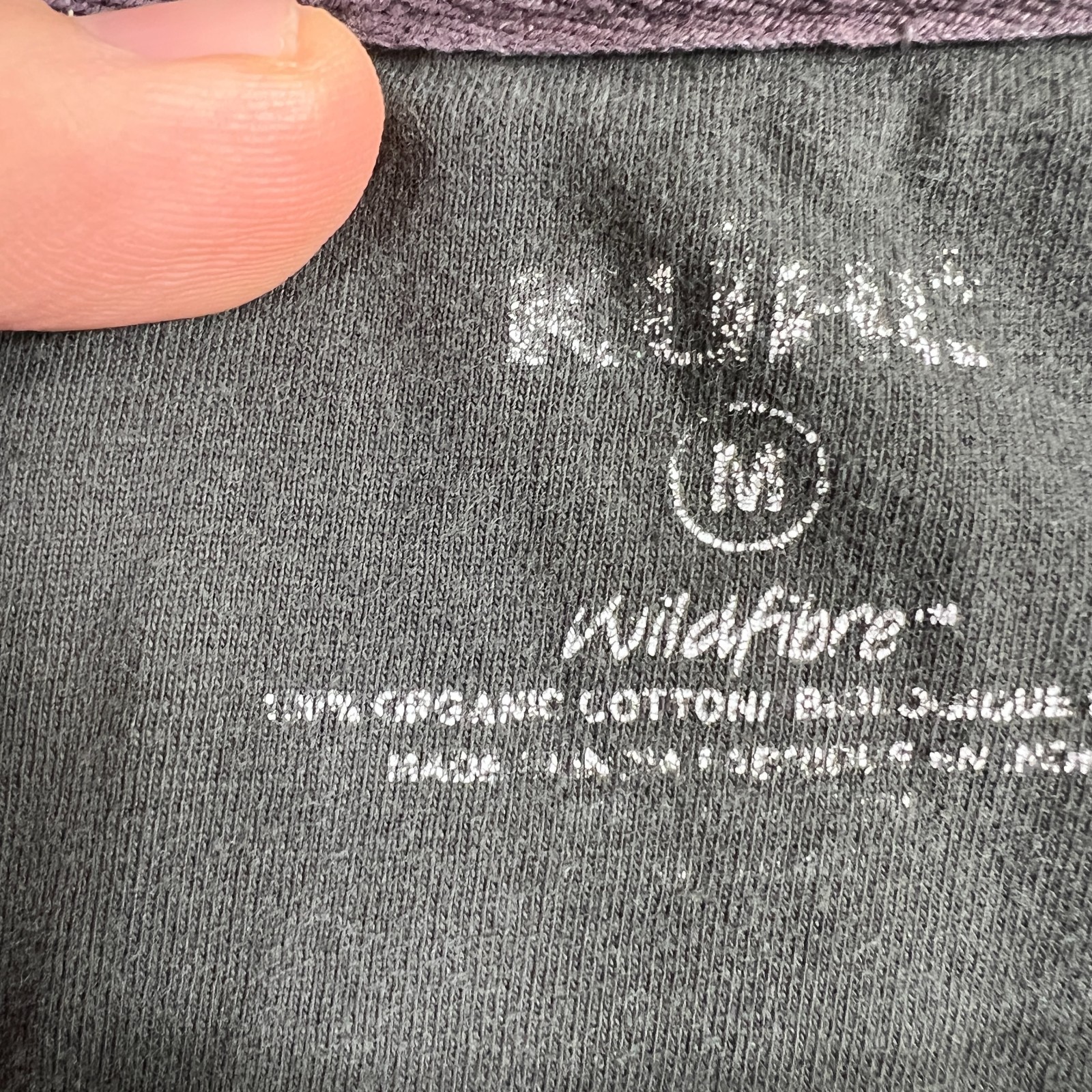 Kuhl Shirt Mens Medium Gray Wildfibre Organic Cotton Long Sleeve Tee Tagless