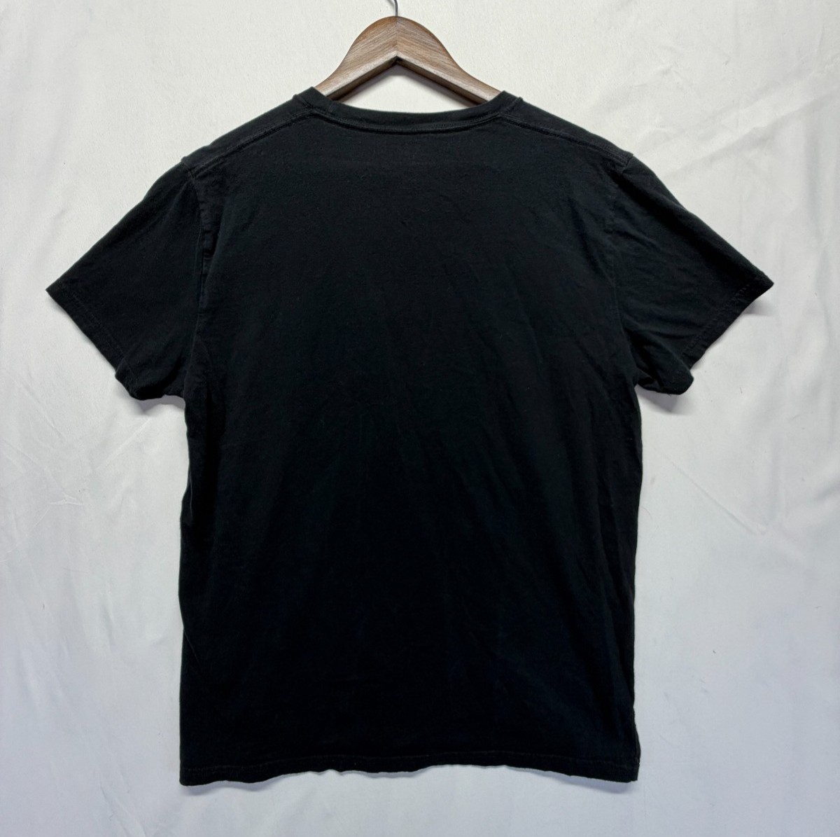 Hollister Must Have Collection T Shirt Mens Medium Black Cotton Embroidered Logo
