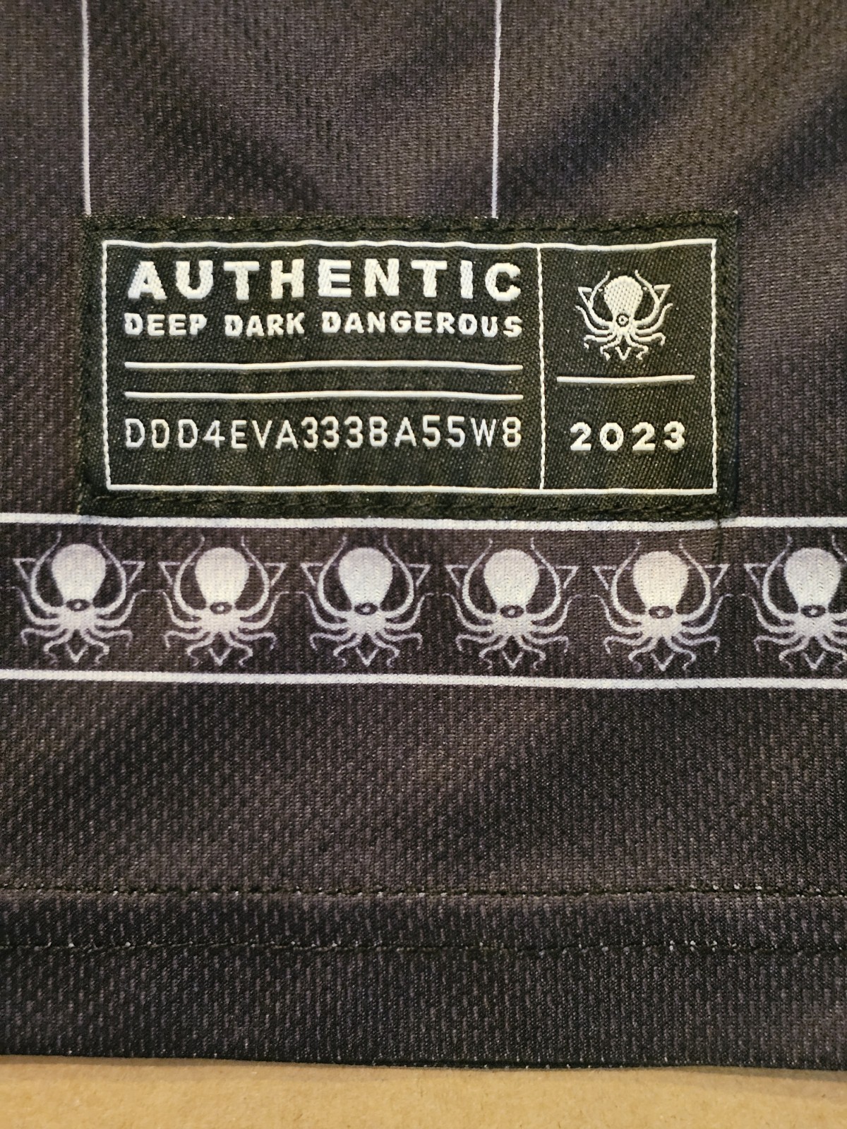 Deep Dark And Dangerous Deep Jersey Truth 2023 Size M Black/ White