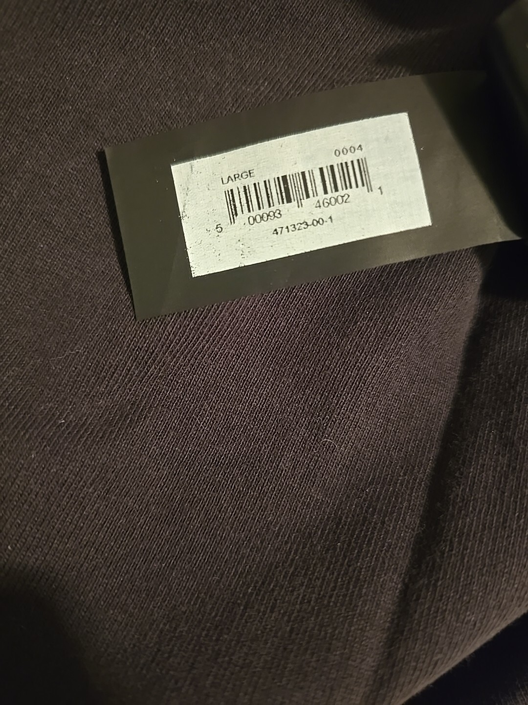 Yeezy Gap Engineered by Balenciaga Loose Tank Top Men’s Size Large Black NWOT