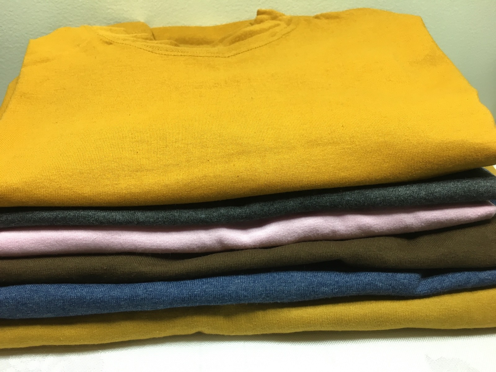 MEN’S AAA Short-Sleeve Plain Basic T-Shirts Medium to 3XL MADE IN MEXICO