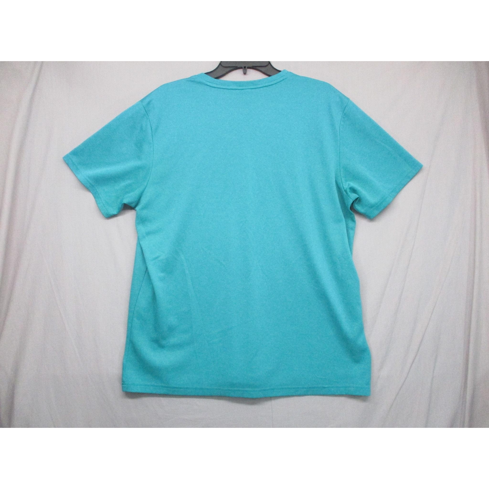Adidas Teal Classic Athletic T-Shirt Climalite Mens Size Medium