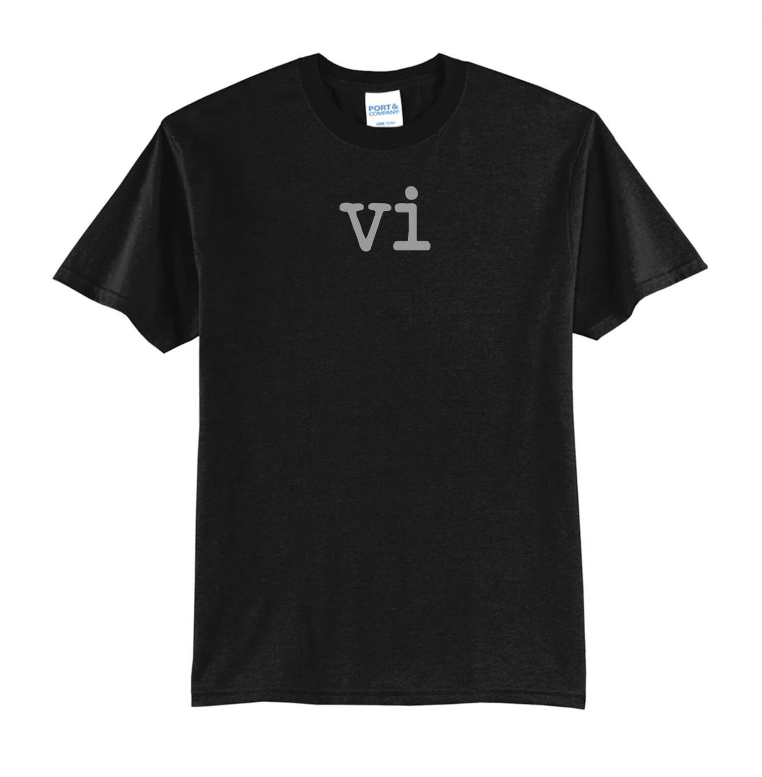 VI-BLACK T-SHIRT-NEW ALL SIZES-GREAT GIFT-USA-ABBREVIATION-VIRGIN ISLANDS