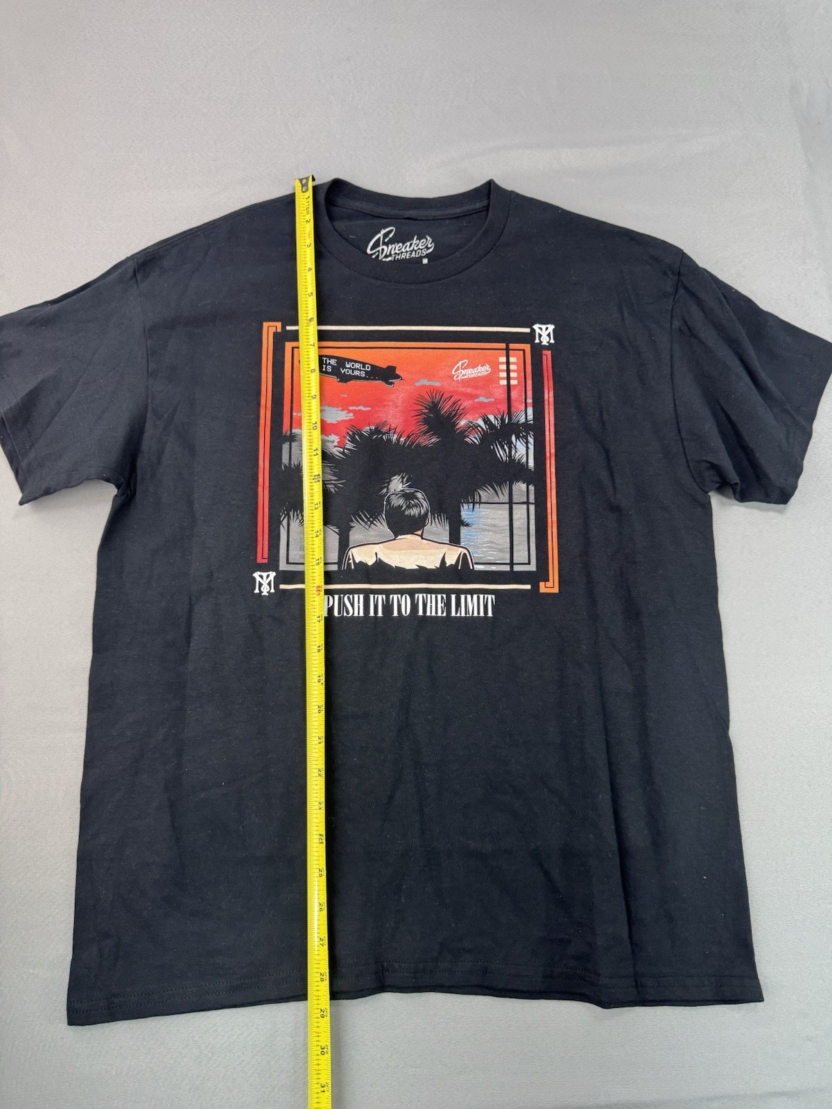 Sneaker Threads Push It To The Limit Graphic Shirt Men’s Sz Large Tshirt NEW