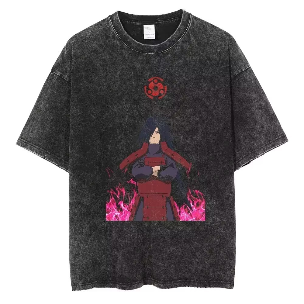 New Hip Hop Vintage T-shirt Men Streetwear Harajuku Japanese Anime 2026 Print Te