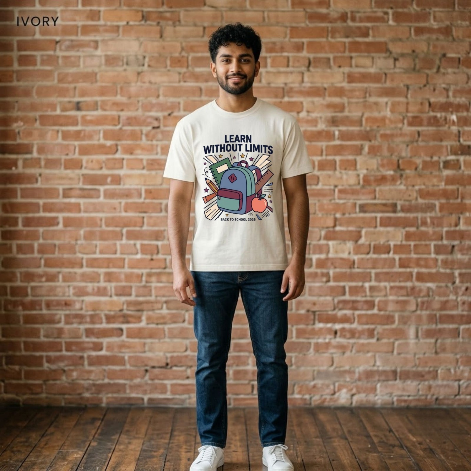 Learn Without Limits Back To School Teacher Graphic Shirt Freeships