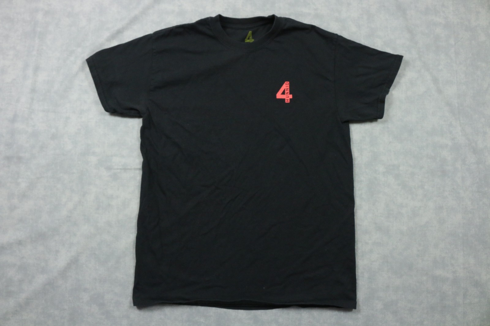 4Hunnid Shirt Mens Medium Good Sex No Stress Circle Checks Graphic Tee