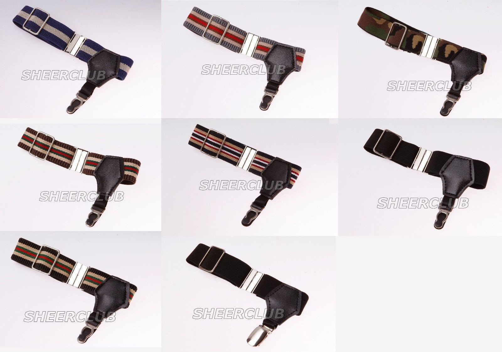 Adjustable Elastic Sock Garters – Secure Non-Slip Stay-Ups for gentlemen Sexy